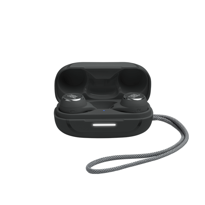 JBL Reflect Aero TWS - Black - True wireless Noise Cancelling active earbuds - Detailshot 2 image number null